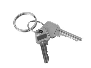 Keys from the lock on the ring