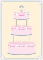 Wedding Cake In Frame