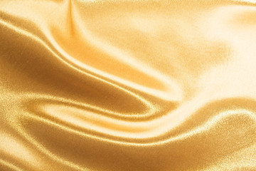 Golden satin