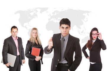 Business team working