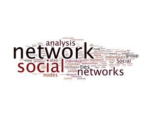 Obraz premium Social Network