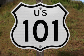 US 101 Sign