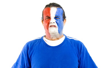 Sad French Supporter