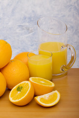 Orange and orange juice
