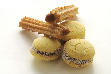 Churros e alfajor - Dolci Argentina