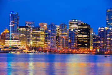 Naklejka premium Downtown Vancouver
