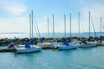 Yacht marina