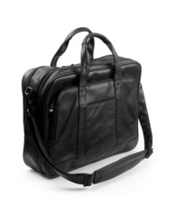 Naklejka premium black briefcase