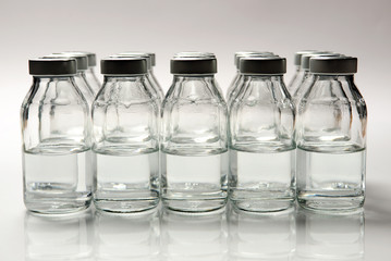 medicine bottles