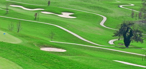 Obraz premium Golf field