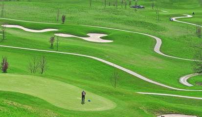Obraz premium Golf