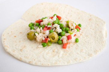 Rice salad