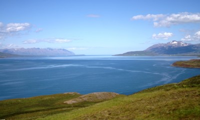 Fototapeta na wymiar Fjord pobliżu Akureiri
