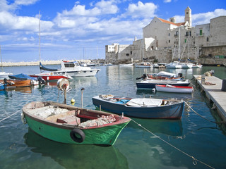Fototapeta premium Landscape view of Giovinazzo. Apulia.