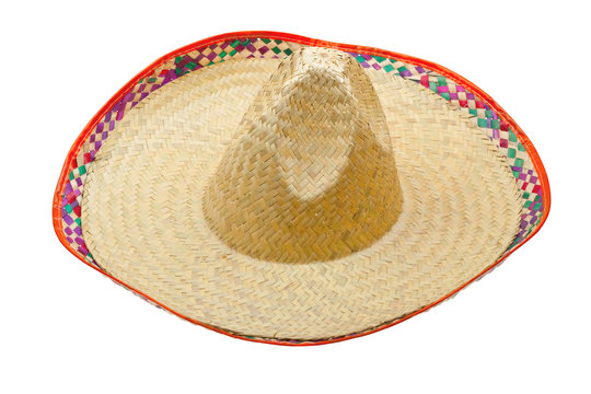 Sombrero isolated on white