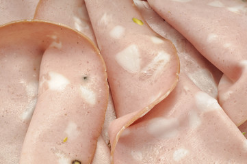 Fototapeta premium Mortadella a fette