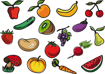 Fruits and vegetable