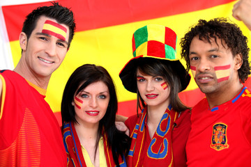 Amis supporter de l'Espagne