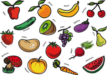 Fruits and vegetable