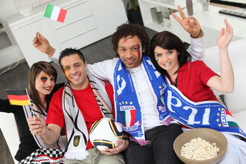 Amis supporters de la Coupe du Monde de football