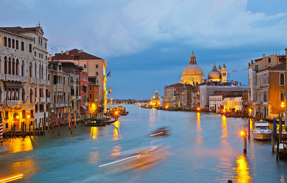 Grand canal at evening