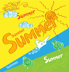 holidays summer poster