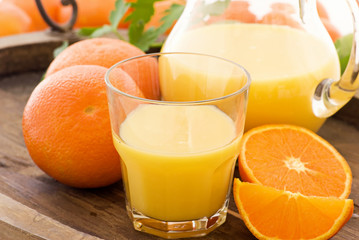 Frisch gepresster Orangensaft