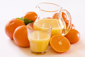 Frisch gepresster Orangensaft