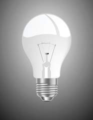 realistic light bulb
