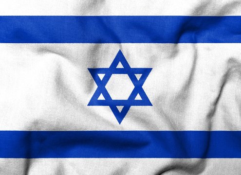 3D Flag of  Israel