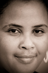 beautiful Ethiopian women face