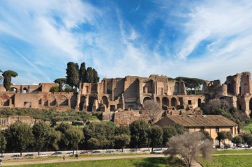 Fototapeta na wymiar Stare miasto Rzym w dzień czasu, Włochy