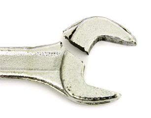 One broken wrench