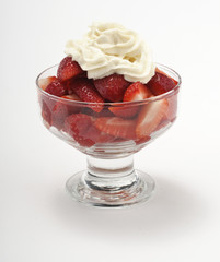 Fragole con panna