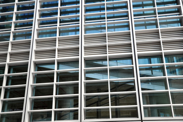 Modern building windows details