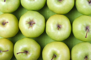 Green apples.