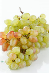 bunch of fresh grapes.