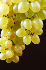bunch of fresh grapes.