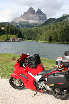 Dolomiti - Tre cime di Lavaredo e lago di Misurina