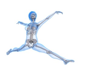 transparente Tänzerin