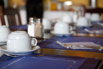 Breakfast place setting