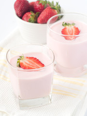 Strawberry yoghurt