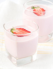 Strawberry cocktail
