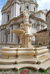 Obraz premium Piazza del Duomo - Brescia