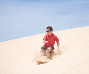 surfing a dune