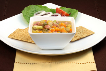 beef and vegetables soup