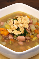 beef and vegetables soup