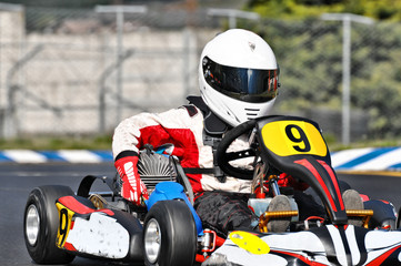Kart in corsa