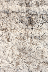 earth, sand in the crevices of drought, the background