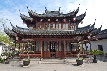Naklejka premium Jardin Yu Yuan à Shanghai - China
